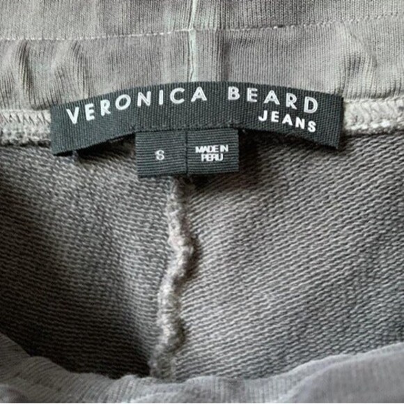 Veronica Beard Preslee cotton sweatpants - charcoal size S - Picture 8 of 9
